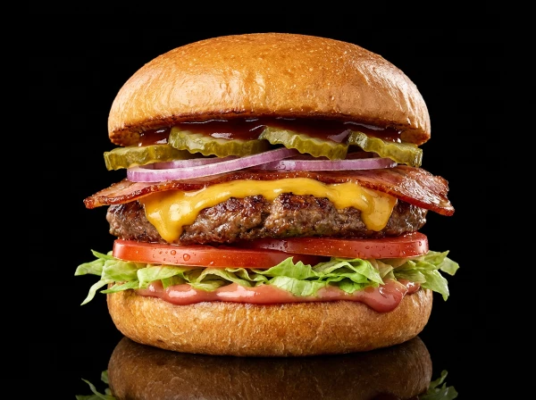 Бургер "BBQ" (котлета на выбор)