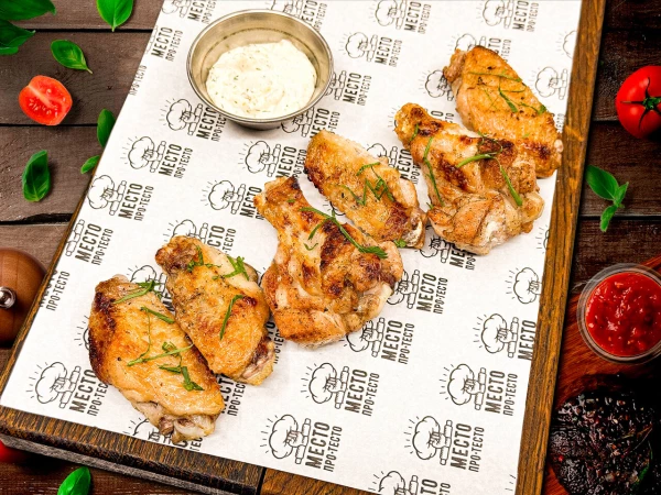 Куриные крылья гриль