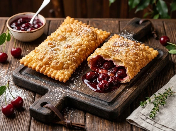 Пирожки с вишней