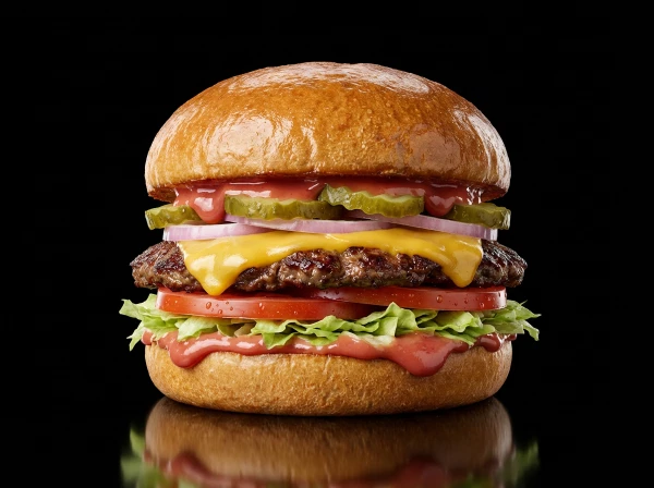 Бургер "Классика жанра" (котлета на выбор)