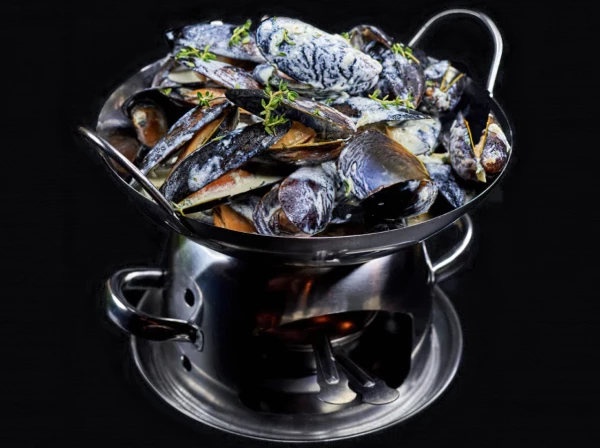 Мидии в сливочном соусе 0,5 кг