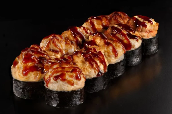 Запеченные с лососем