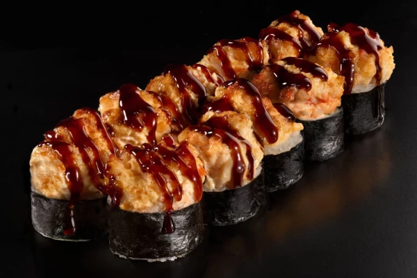 Запеченный с креветкой 