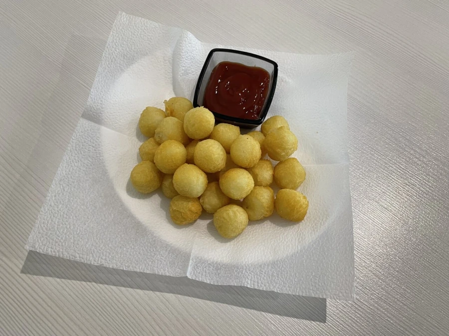 картофельный попкорн