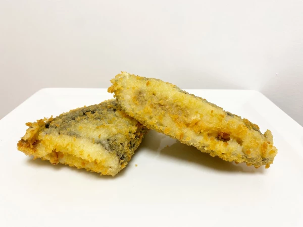Онигири темпура с копченой курицей
