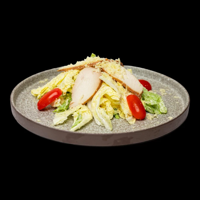 Салат цезарь с курицей 