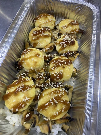 Мидии запеченные