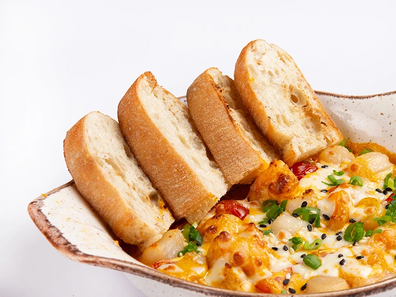 Гребешки в соусе Карри