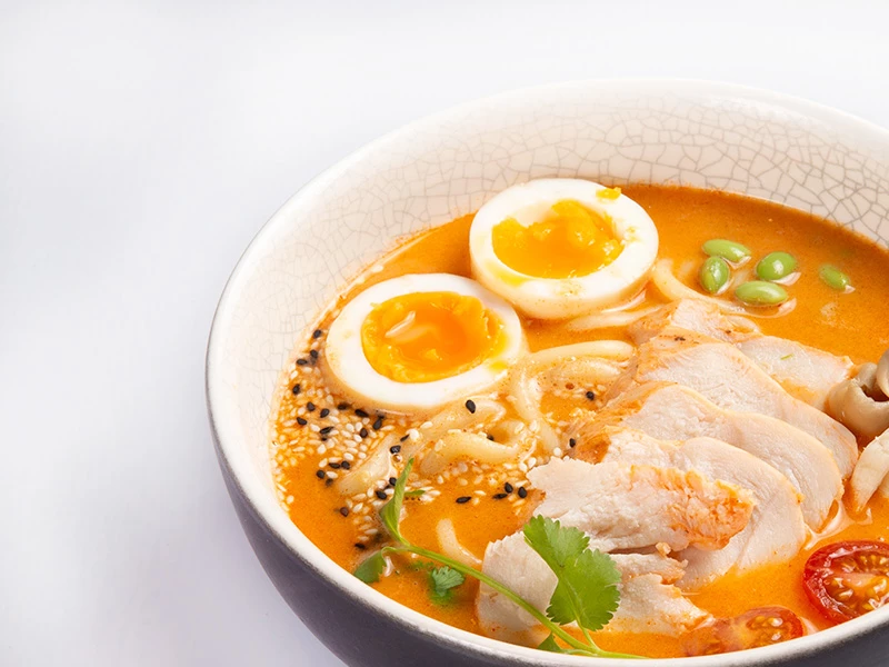 Том Ям Рамен с курицей