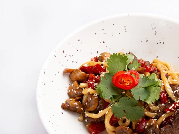 Говядина в соусе унаги