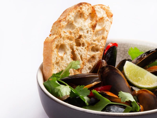 Мидии в створках