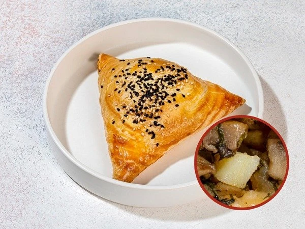 Самса с картофель и грибами