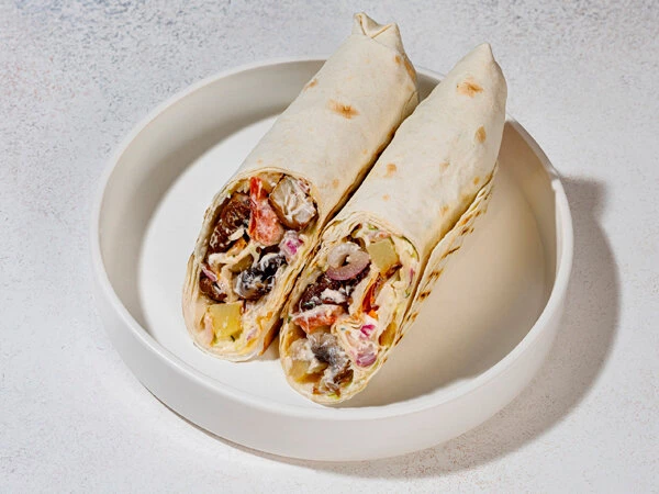 Шаурма с грибами