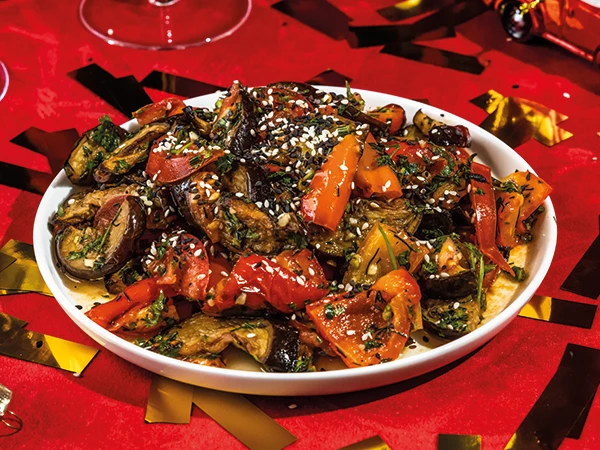 Салат из печеных овощей 200гр