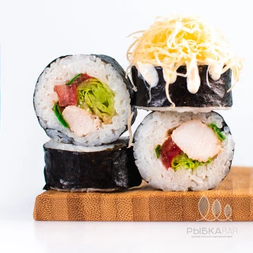 Ролл Цезарь с курицей