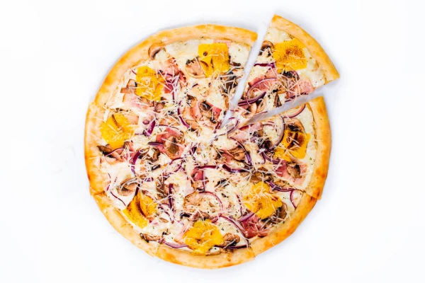 Пицца карбонара