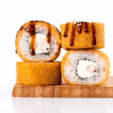 Ролл Филадельфия с креветкой Хот