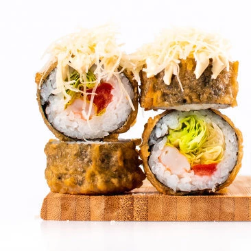 Ролл Цезарь с креветкой Хот