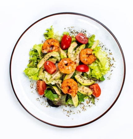 Салат Эби Фреш