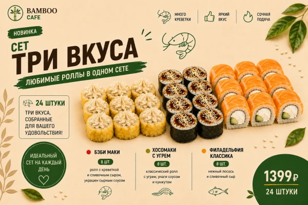 Сет Три Вкуса