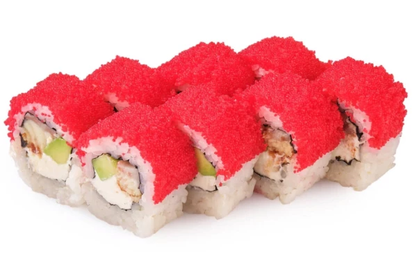 Унаги с тобико