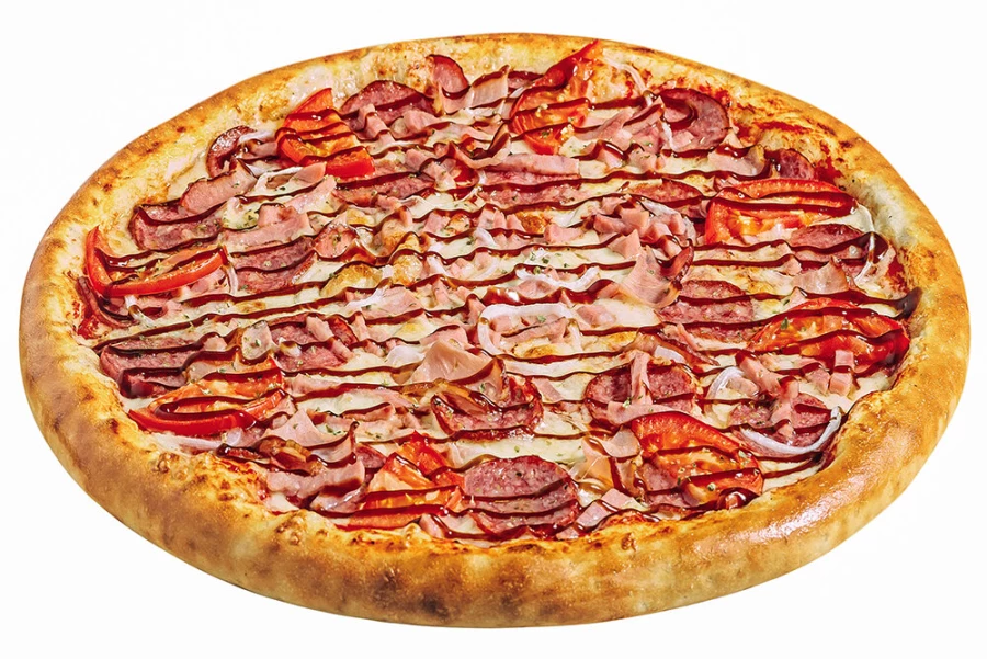 Барбекю пицца