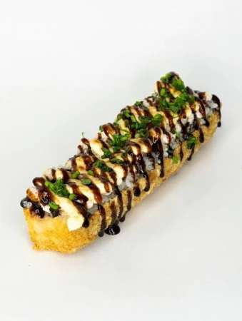 Хот-дог ролл с крабом