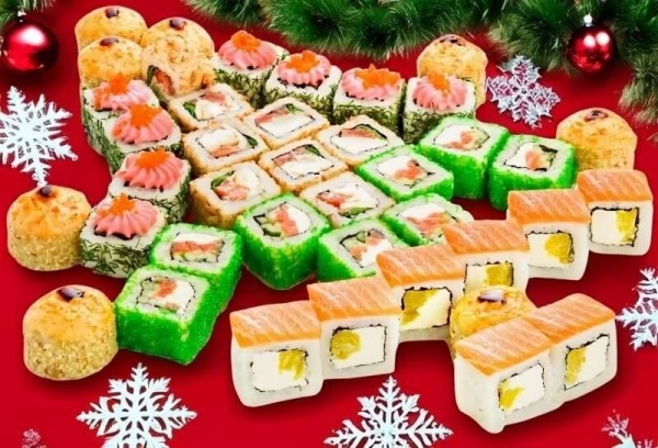 Сет роллов "Ёлочка"