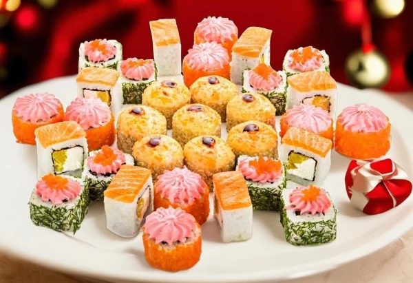 Сет роллов "Снежинка"