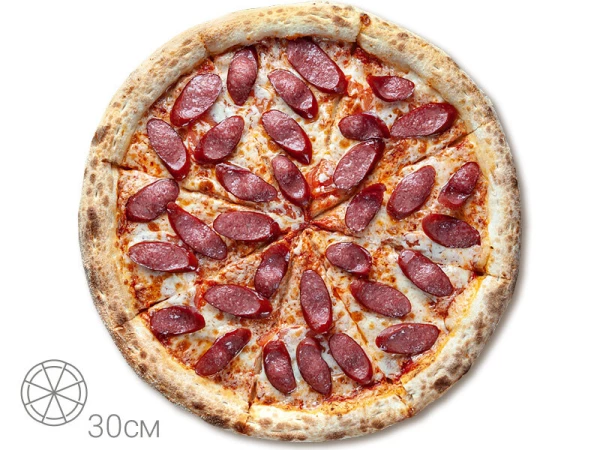 Пицца 30см Охотничьи колбаски