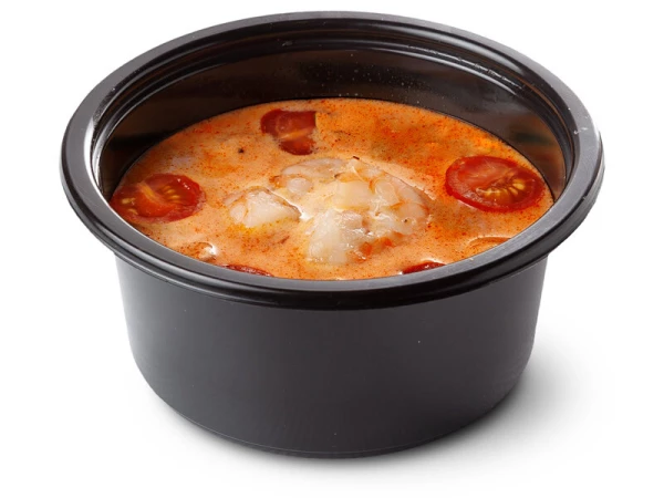 Том Ям с королевскими креветками