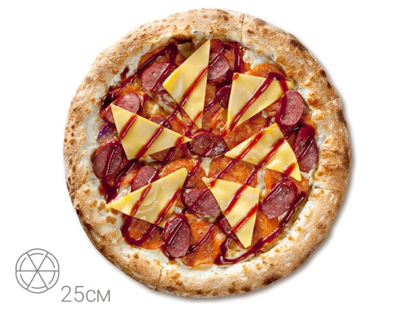 Пицца 25см Чеддер Барбекю