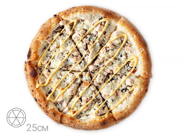 Подарок Пицца Курица и Грибы 25см при заказе от 2290 рублей