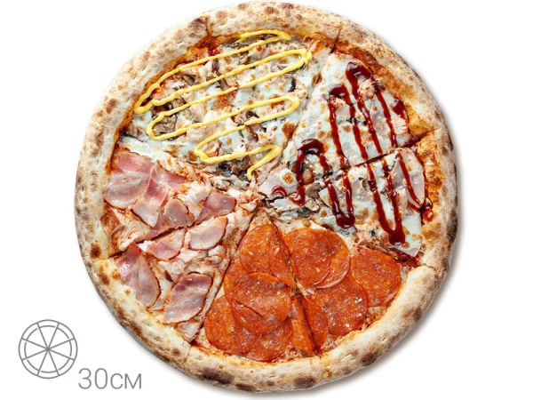 Пицца 30см Четыре Сезона