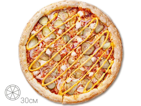 Промо пицца 30см Чикенбургер 1