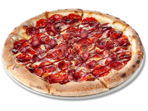 Пицца 30см Колбаски Чоризо