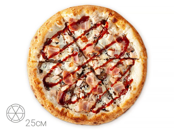 Промо пицца 25см Барбекю