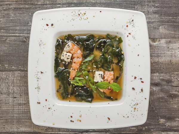 Мисо с морепродуктами