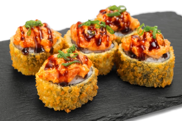 Спайси лосось темпура