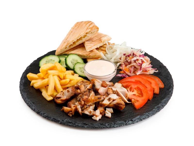 Тарелка с мясом
