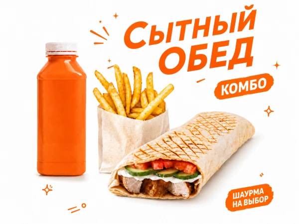 Сытный обед