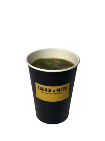 Чай с черной смородиной и мятой