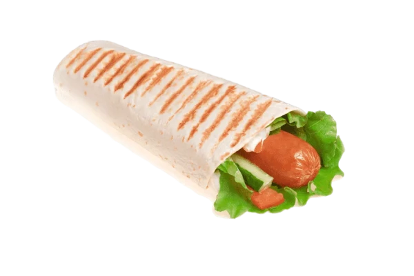 Хот-дог в лаваше с сосиской