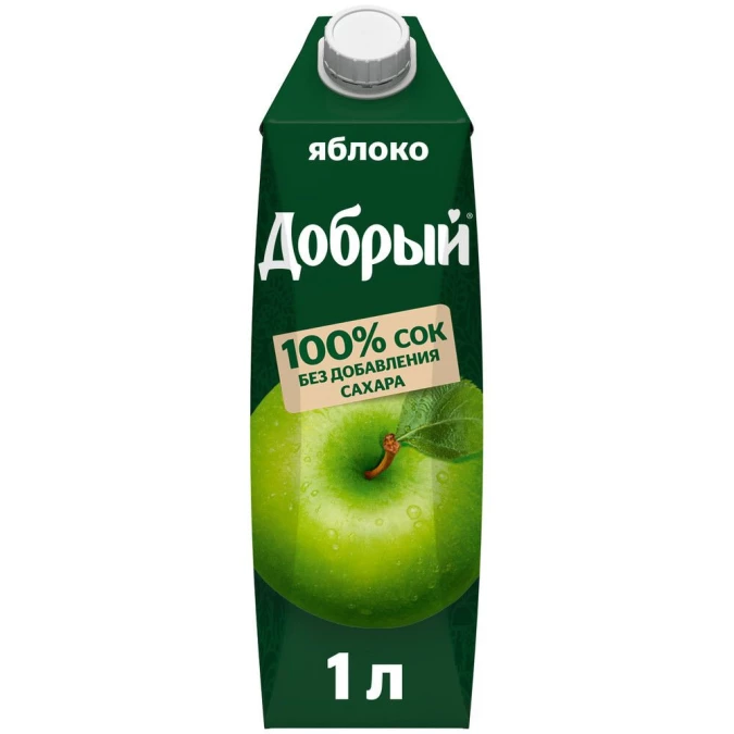 Сок Яблочный 1л