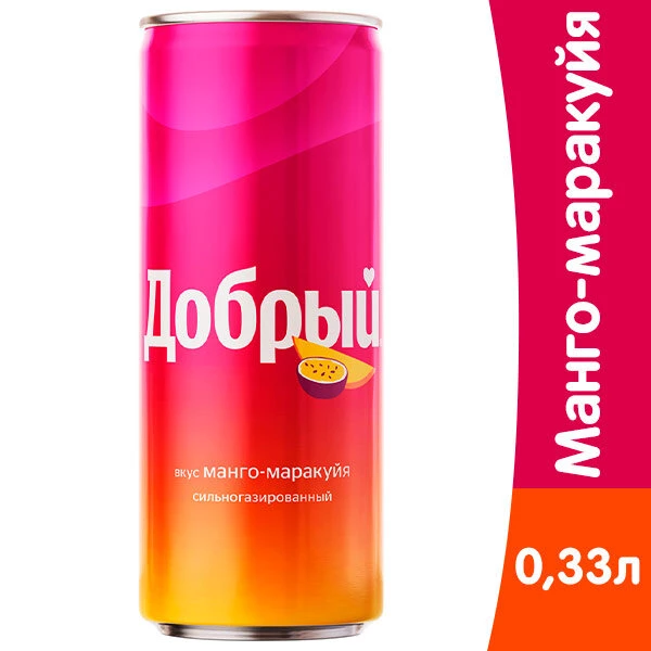 Добрый манго маракуйя 0,33л