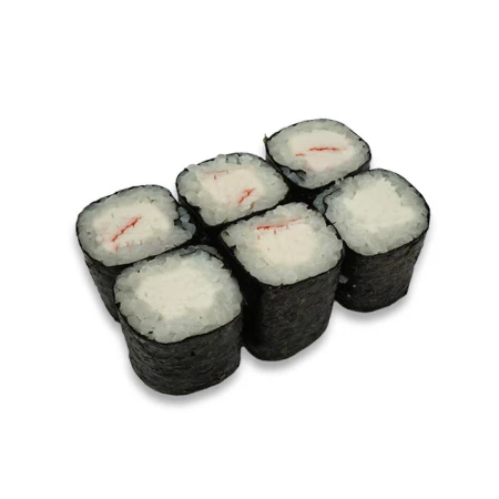 ролл с крабом снеж