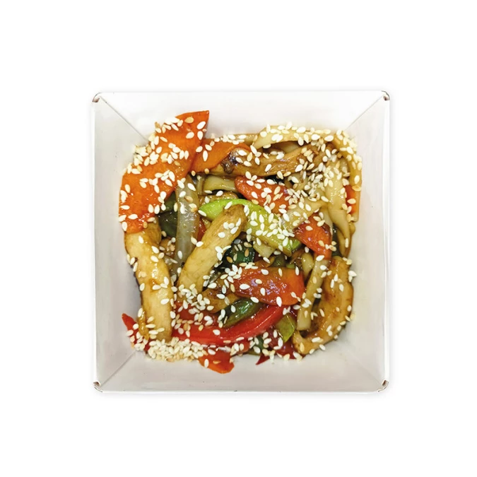 WOK с курицей