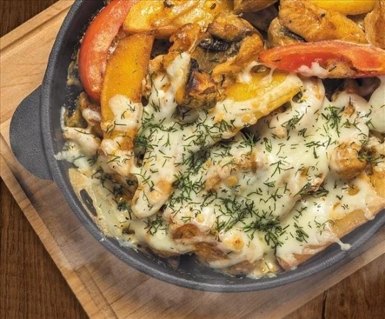 Как у бабушки (горячая сковородка)