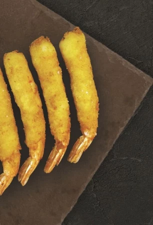 Креветки в кляре