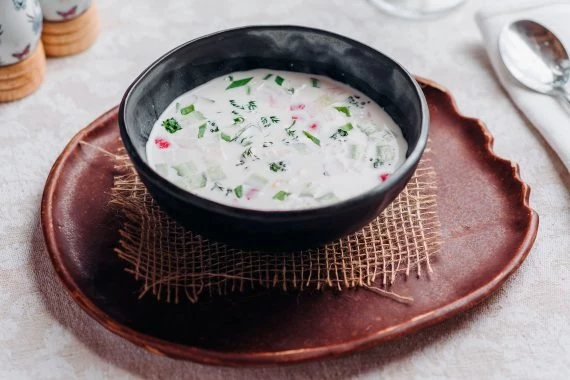 Окрошка на квасе
